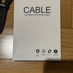 3m 充電ケーブル　　黒　未使用の画像