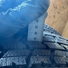 155/65R13インチ　2022年式スタッドレスタイヤ4本 2022年の画像