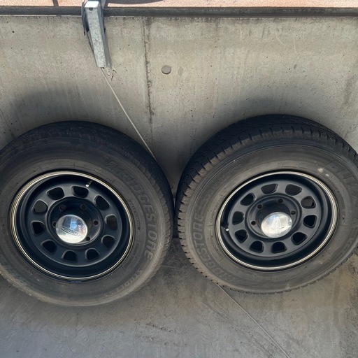 デイトナ 15inch 6.5J +40 PCD139.7 6穴 195/80R15 LT ハイエース