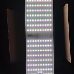 chihiros chihiros RGB VIVID Ⅱ ビビッド2 シルバー LED ライト アクアリウム 熱帯魚 水草水槽 吊り下げ式 ミラーシェード付き(ブラック)の画像