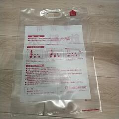 非常用飲料水袋10リットルの画像