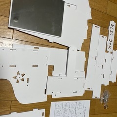【訳あり品】YYDS コスメボックス 化粧品収納ボックス コスメ収納 鏡付き小物入れの画像