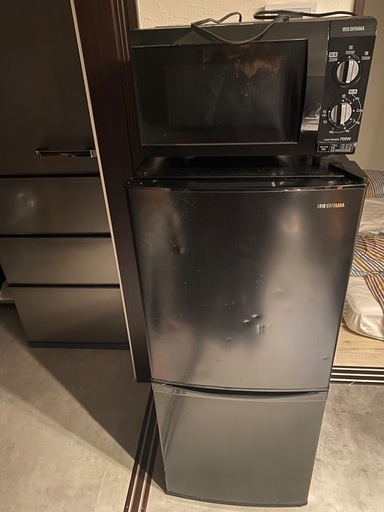 冷蔵庫と電子レンジ