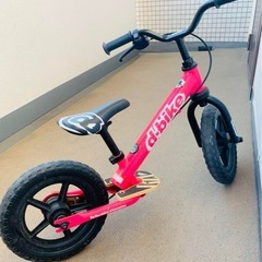 アイデス D-BikeディーバイクKIX AL キックス　ヘルメット付き　ピンクの画像