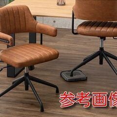 ㊹-2　未使用/新品　アウトレット ダイニングチェア 回転 1脚...