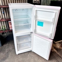 ご成約済み🐶　設置まで‼️ Haier 一人暮らし冷蔵庫 148L✨ サクラピンク🌸の画像