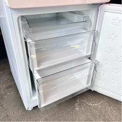 ご成約済み🐶　設置まで‼️ Haier 一人暮らし冷蔵庫 148L✨ サクラピンク🌸の画像