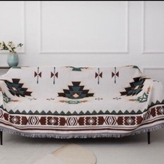 ②ラグ　マット　カバー　キャンプ　90×180の画像