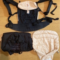 エルゴベビー　抱っこ紐＋ベビーホッパー2way防寒＆レインカバー　セットの画像