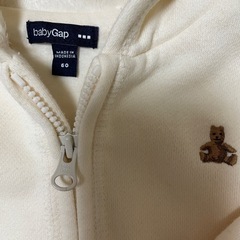 【美品】baby GAPジャンパー/耳付きフード60の画像
