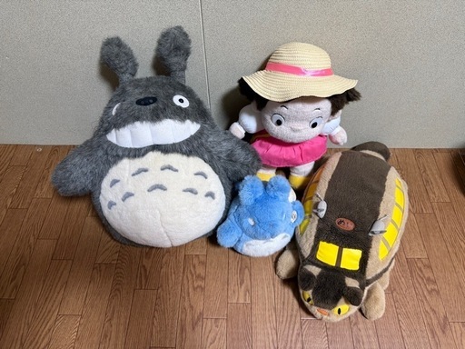 ジブリ となりのトトロ ぬいぐるみ 4点セット