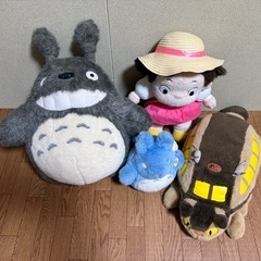ジブリ となりのトトロぬいぐるみまとめ売り4個 激レア！スタジオジブリ となりのトトロ ぬいぐるみ 4点セット