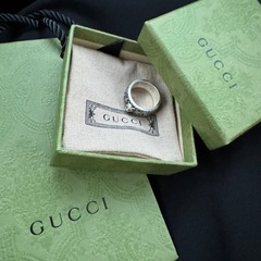 【オンライン決済】GUCCI タイガーヘッド インターロッキング...