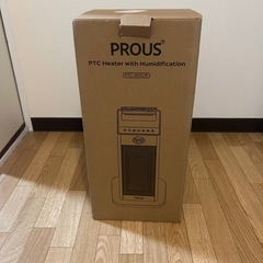 新品加湿器付きセラミックファンヒーター