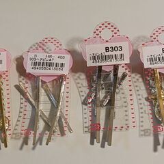 キラキラ系ヘアピン（新品）4点セットの画像