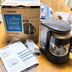 象印 コーヒーメーカー 珈琲通 EC-TC40-TA★使用1回【...