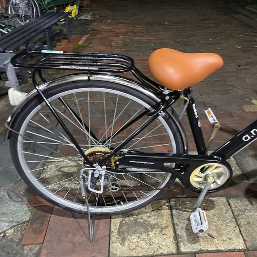 【4774】シティ　andesign  works 27インチ　前タイヤ新品　10,500円（防犯・税込）