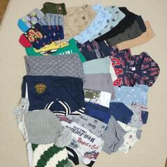 100センチ　乗り物多め!お洋服詰め合わせセット