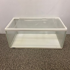 GEX 水槽 すいそう 熱帯魚　メダカ飼育 白枠 40cm 中古 