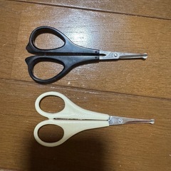 はさみ2本セット　爪切り　つめきり　眉毛　はさみ