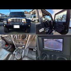 諸費用なし☆車検1年半付き☆ジープ　ラングラー アンリミテッド サハラ☆4WD☆JK38L☆クルコン、ETC、Bluetooth、バックカメラの画像