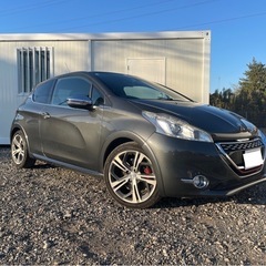  6MT プジョー208GTi ターボ 無事故＆実走行