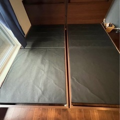 シングルベッドフレーム×2
