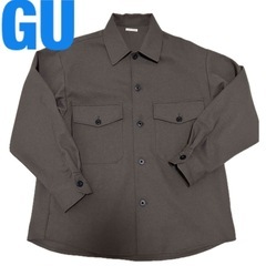 GU CPO シャツ　ジャケット