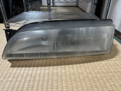 【美品】日産 シルビア S14 前期 助手席側 ヘッドライト ヘッドランプ ハロゲン 左側 日産純正
