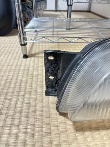 【美品】日産 シルビア S14 前期 助手席側 ヘッドライト ヘッドランプ ハロゲン 左側 日産純正