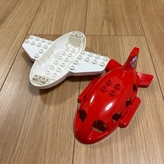 レゴデュプロの飛行機の画像