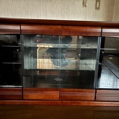 最終値下げ 2台で1万円 キャビネット 飾り棚 コレクションボードの画像