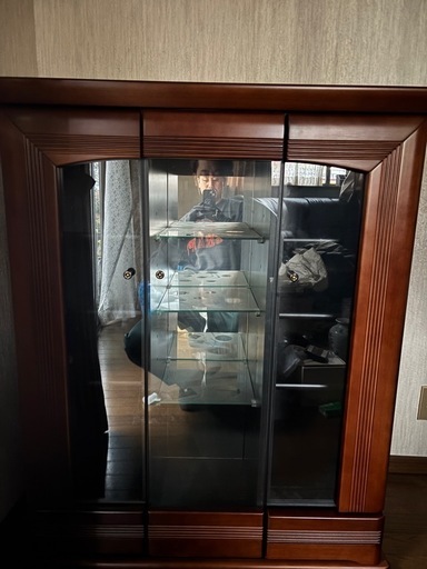 最終値下げ 2台で1万円 キャビネット 飾り棚 コレクションボード