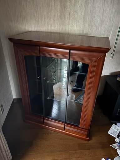 最終値下げ 2台で1万円 キャビネット 飾り棚 コレクションボード