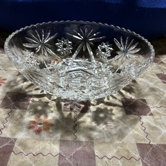 ガラス　サラダボール　ANCHOR HOCKING 未使用の画像