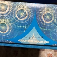 ガラス　サラダボール　ANCHOR HOCKING 未使用の画像