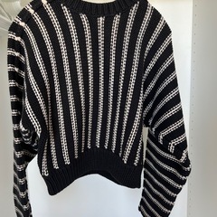 ALEXANDER WANG ニットセーター 黒 長袖
