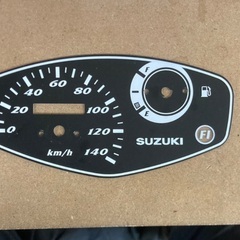 アドレスv125 140kmメーターパネルの画像