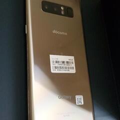 DOCOMO　Galaxy　note8  ゴールド