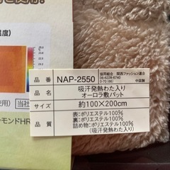 あったか敷きパットの画像