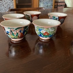 客用湯呑みセットの画像