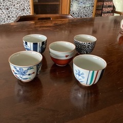 客用湯呑みセットの画像