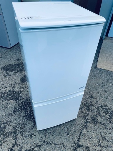 ◻️SHARPノンフロン冷凍冷蔵庫◻️ ◻️SJ-C14A-W◻️