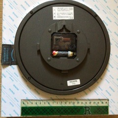 美品国内製造品クォーツ掛け時計の画像