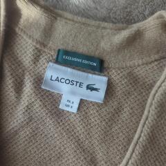 3/23日曜日締め切り！LACOSTE　BEAMS　ベージュカーディガン長袖FR3　値下げの画像