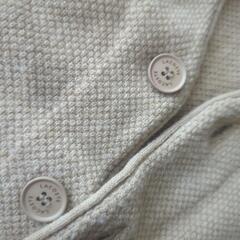 3/23日曜日締め切り！LACOSTE　BEAMS　ベージュカーディガン長袖FR3　値下げの画像