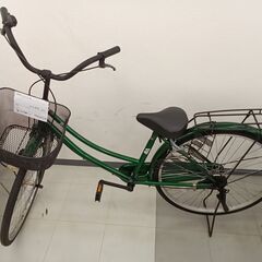 ★ジモティ割あり★  自転車 26インチ グリーン クリーニング...