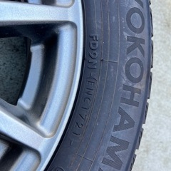 【最終値下げ】スタッドレス　195/65R15 ホイールセット　アイスガード60 ヨコハマタイヤの画像