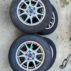 【最終値下げ】スタッドレス　195/65R15 ホイールセット　アイスガード60 ヨコハマタイヤ