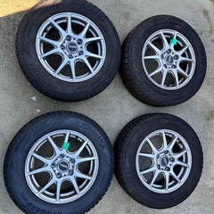 【最終値下げ】スタッドレス　195/65R15 ホイールセット　アイスガード60 ヨコハマタイヤの画像